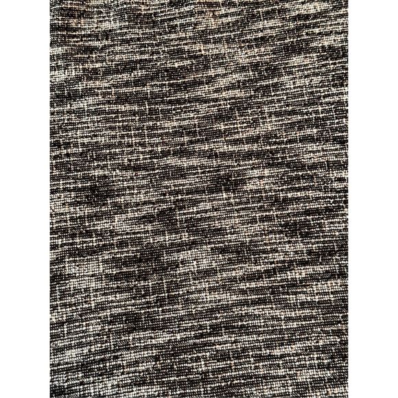 391. Women’s Max Studio Tweed Pencil Skirt Black White Elastic Waist L - Picture 2 of 6